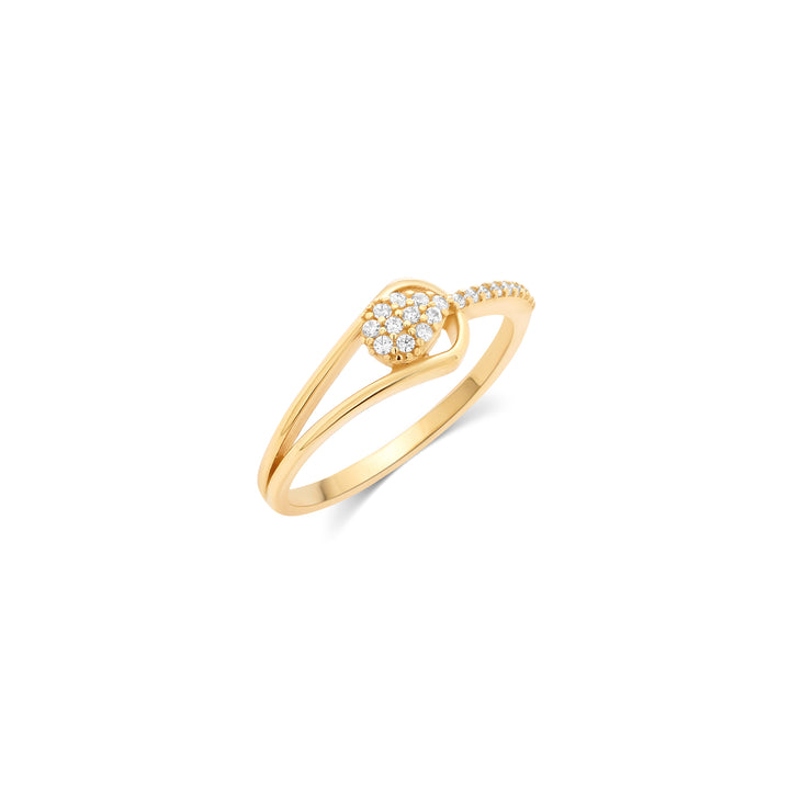 10K/14K Yellow Gold Dainty Light Ring