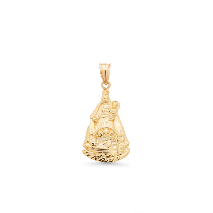 14K Yellow Gold Our Lady of Charity Pendant